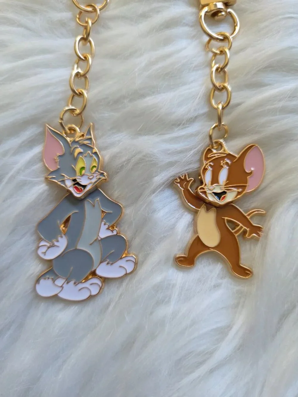 Tom & Jerry Keychain Set